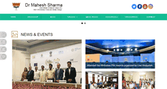 Desktop Screenshot of drmaheshsharma.com