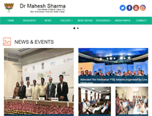 Tablet Screenshot of drmaheshsharma.com